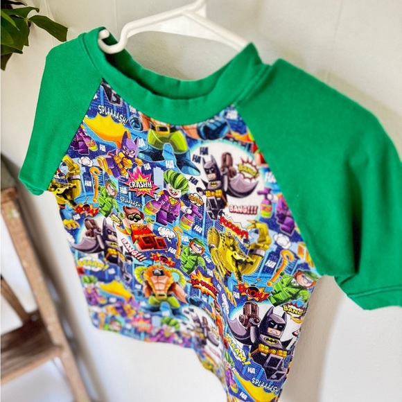 🦇 LEGO Batman Raglan Tee — Size 3T 💥💚 - Picture 2 of 6